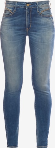 Le Temps Des Cerises Slimfit Jeanshose in Blau: predná strana