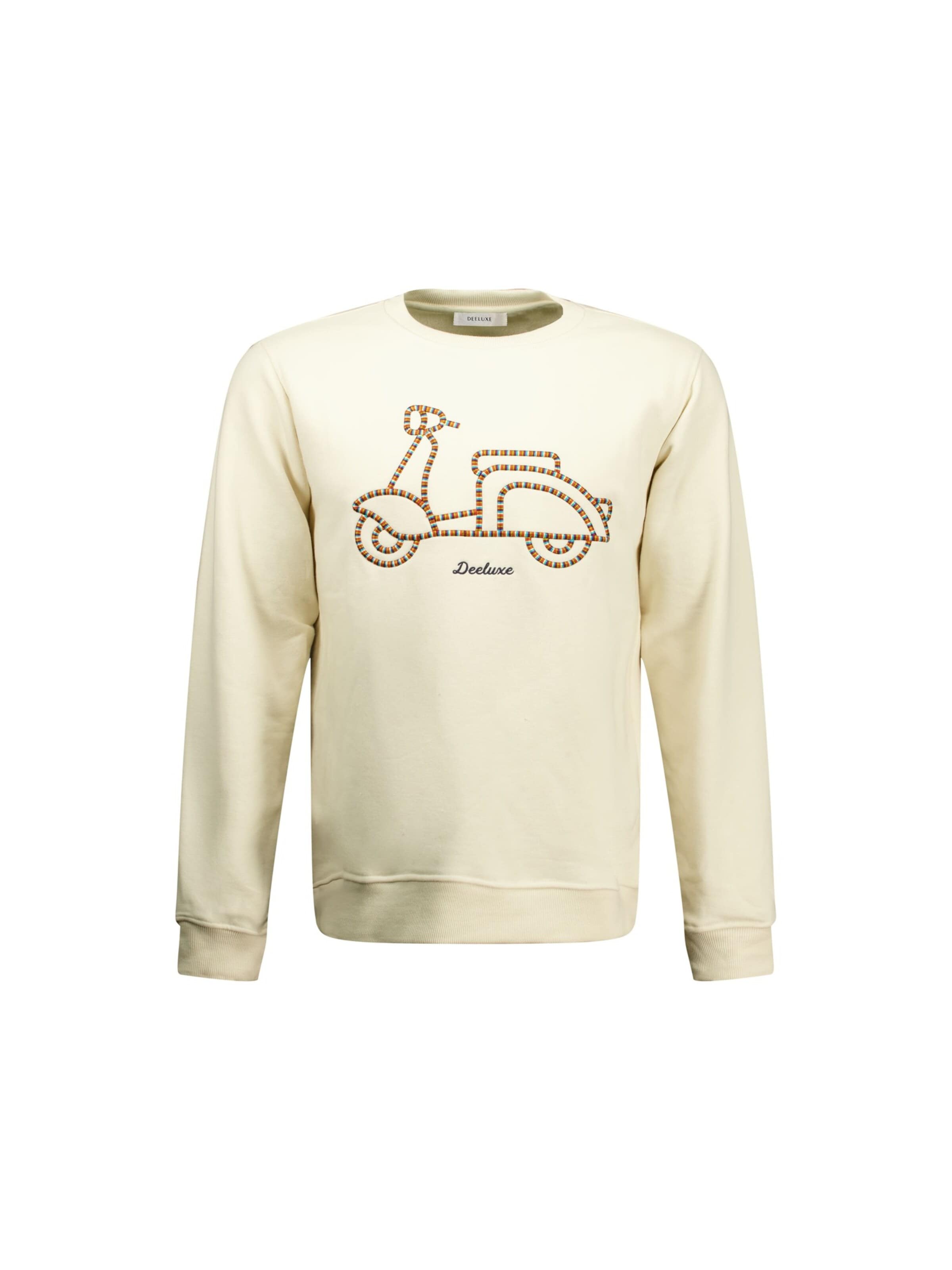 Deeluxe Sweatshirt in Beige: voorkant
