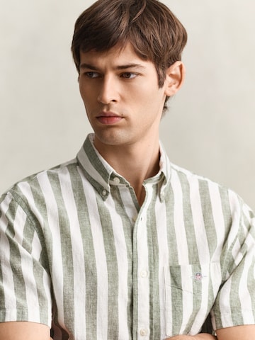 GANT Regular Fit Skjorte i grøn