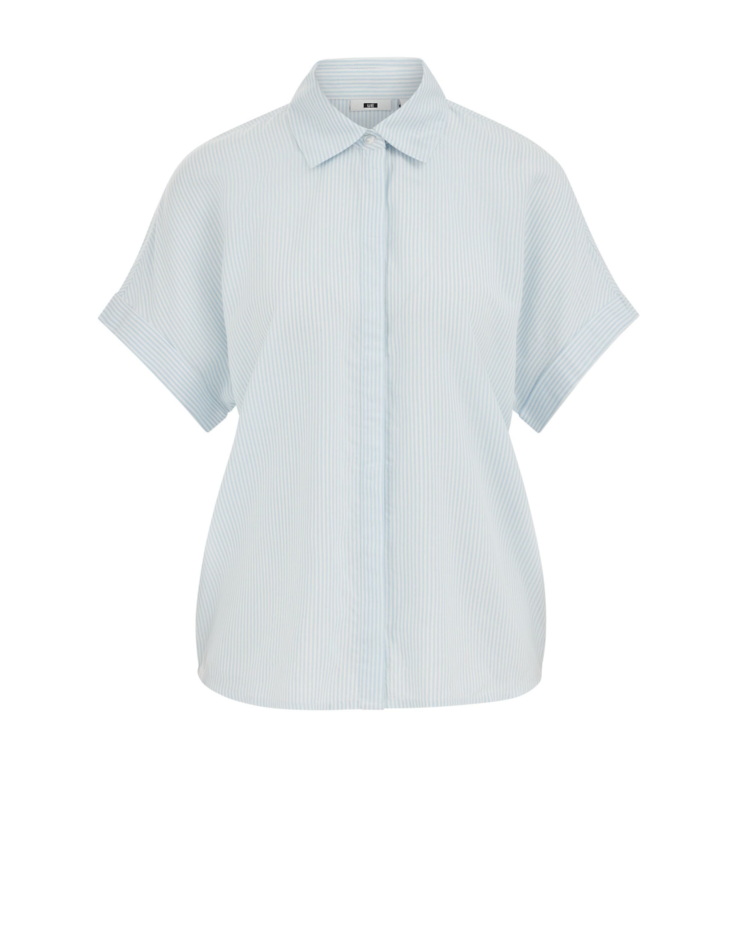 WE Fashion Blouse in Blue: front