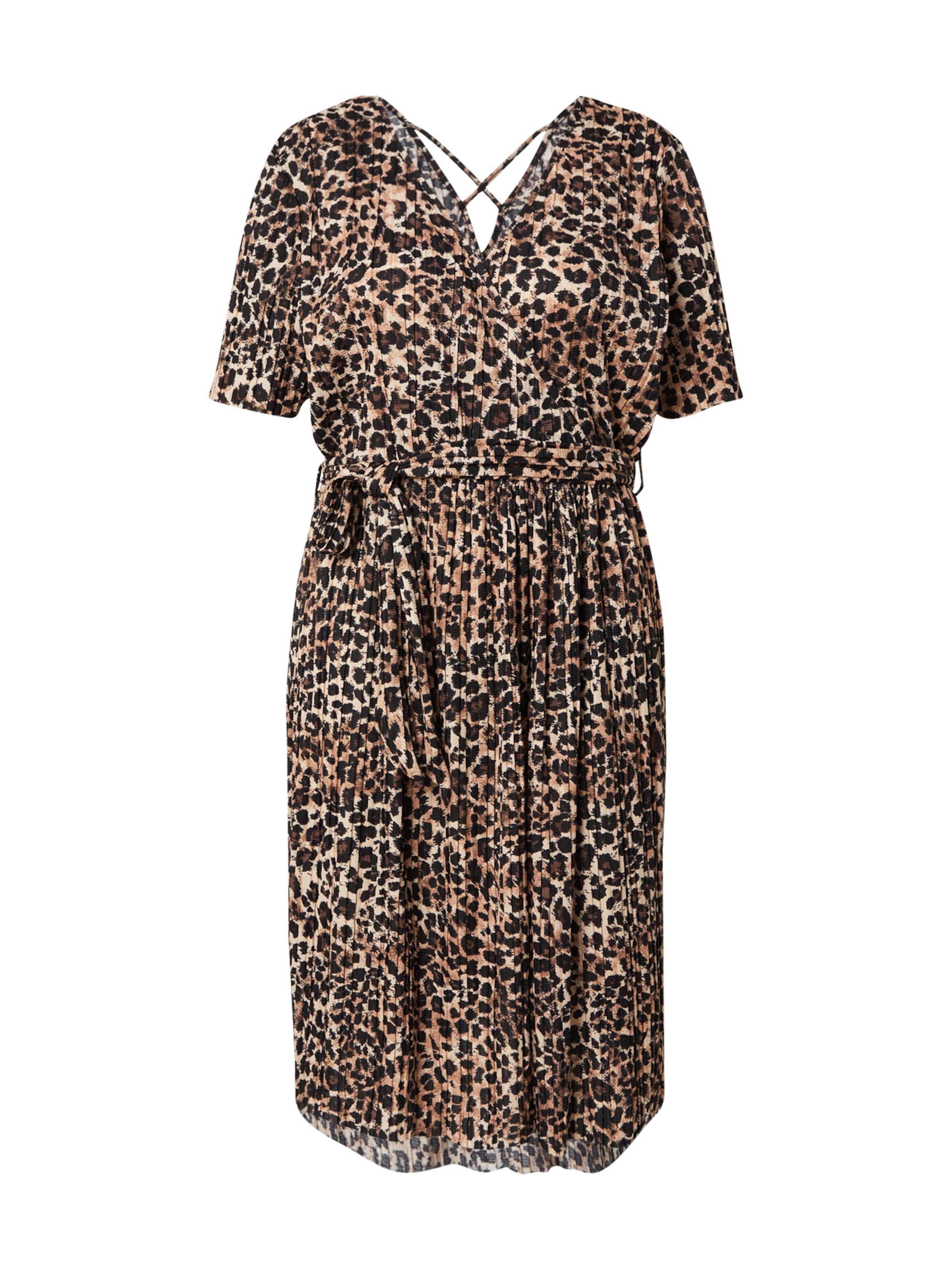 Robe 'CARSafari' ONLY Carmakoma en marron : devant