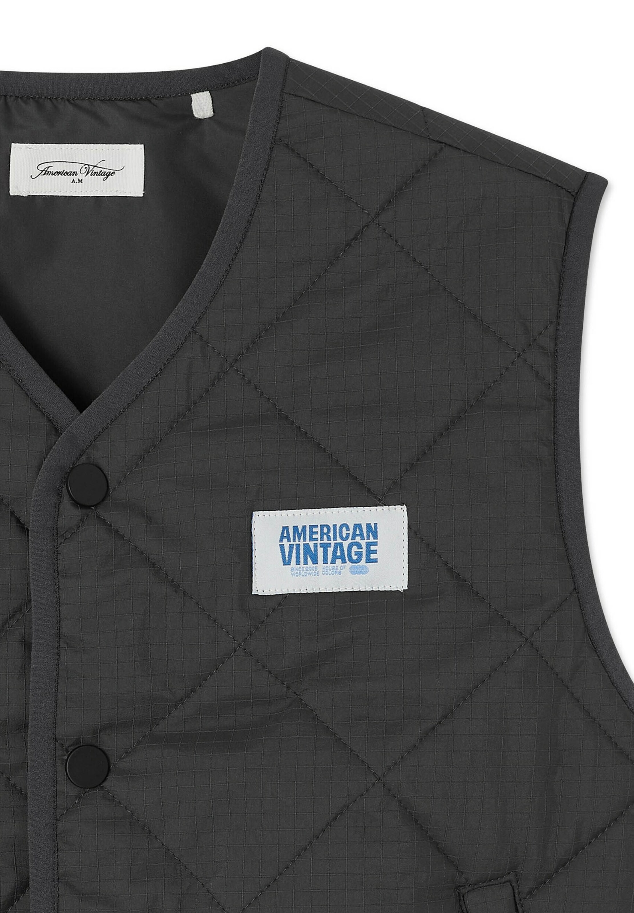 AMERICAN VINTAGE Жилетка 'YUPIBAM' в Серый