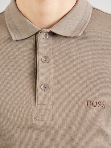 BOSS Футболка 'Plisy' в Бежевый