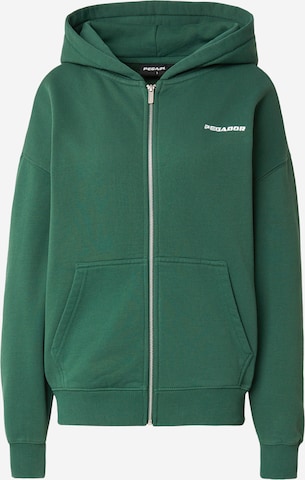 Pegador Sweatjacka 'CLARITA' i grön: framsida