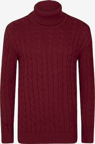 Pull-over Felix Hardy en rouge : devant