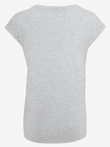 F4NT4STIC Shirt 'Schmetterling Illusion' in Grey