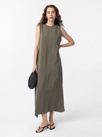 Robe 'Laura' Antioch en vert