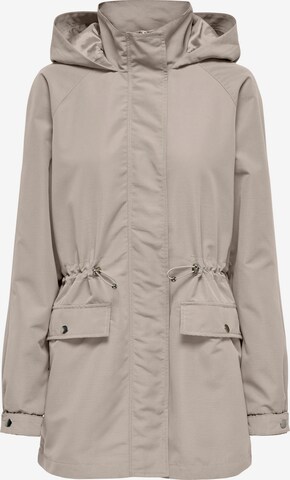 Parka mi-saison 'NEW HAZEL' JDY en gris : devant