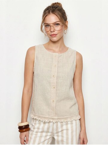 Bianco Lucci - Blusa em bege