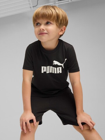 PUMA Póló 'ESS No. 1' - fekete: elől