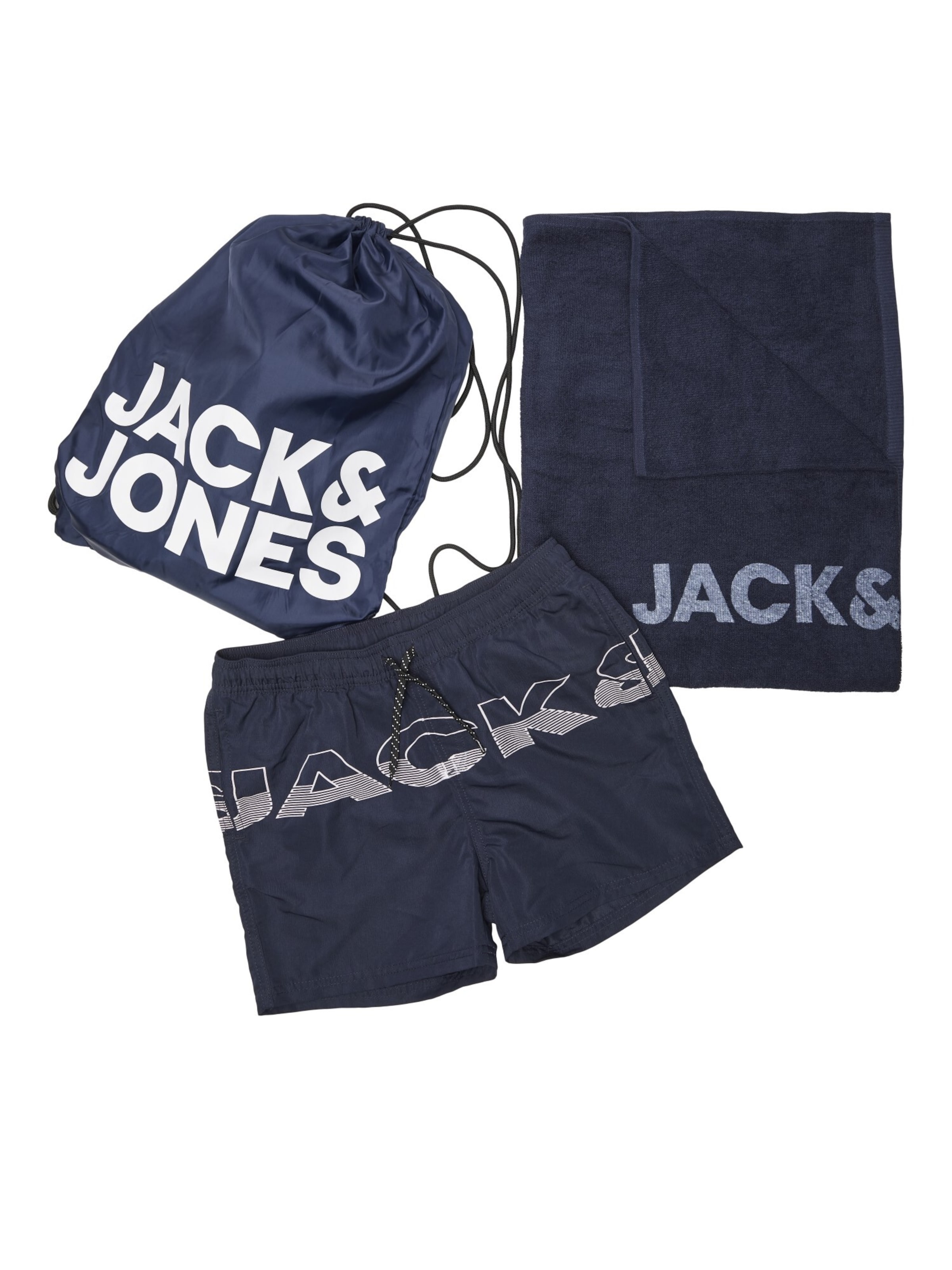 JACK & JONES Zwemshorts in Blauw: voorkant