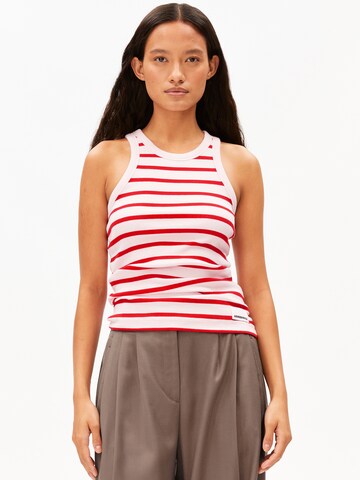 ARMEDANGELS Top 'KANITAA' in Pink: Vorderseite