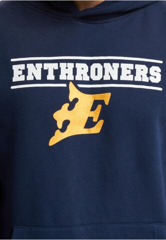 European League of Football Sweatshirt 'DefShop x European League of Football Fehérvár Enthroners' in Blauw