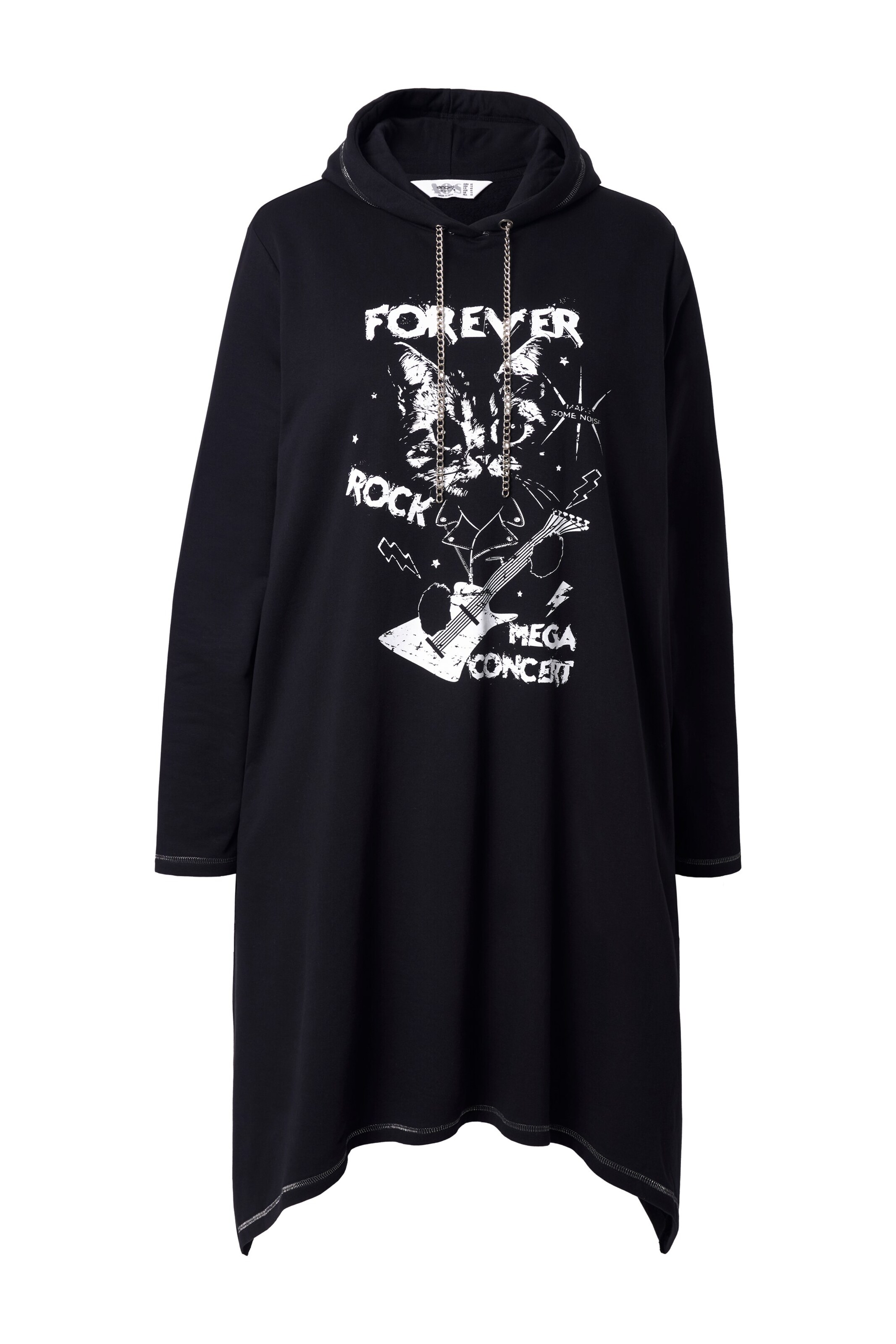 Angel of Style Jurk in Zwart: voorkant