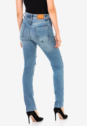 CIPO & BAXX Regular Jeans in Blauw