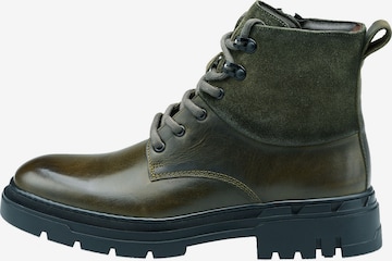 LLOYD Veterboots 'SERRA' in Groen: voorkant