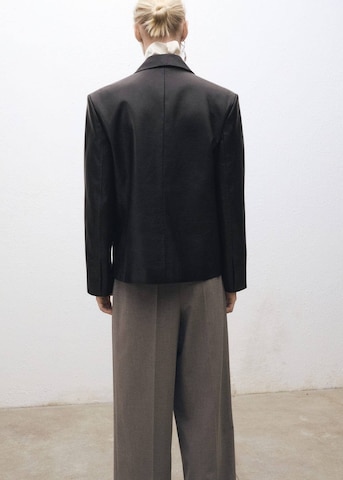 MANGO Blazer 'Pietra' in Black