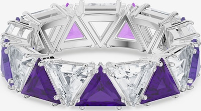 Swarovski Ring in dunkellila / silber, Produktansicht