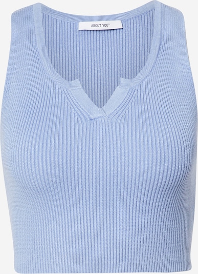 ABOUT YOU Tops en tricot 'Line' en bleu clair, Vue avec produit