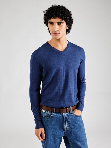 Hackett London Pulover | modra barva: sprednja stran