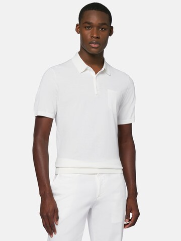 Boggi Milano Poloshirt in Weiß: predná strana