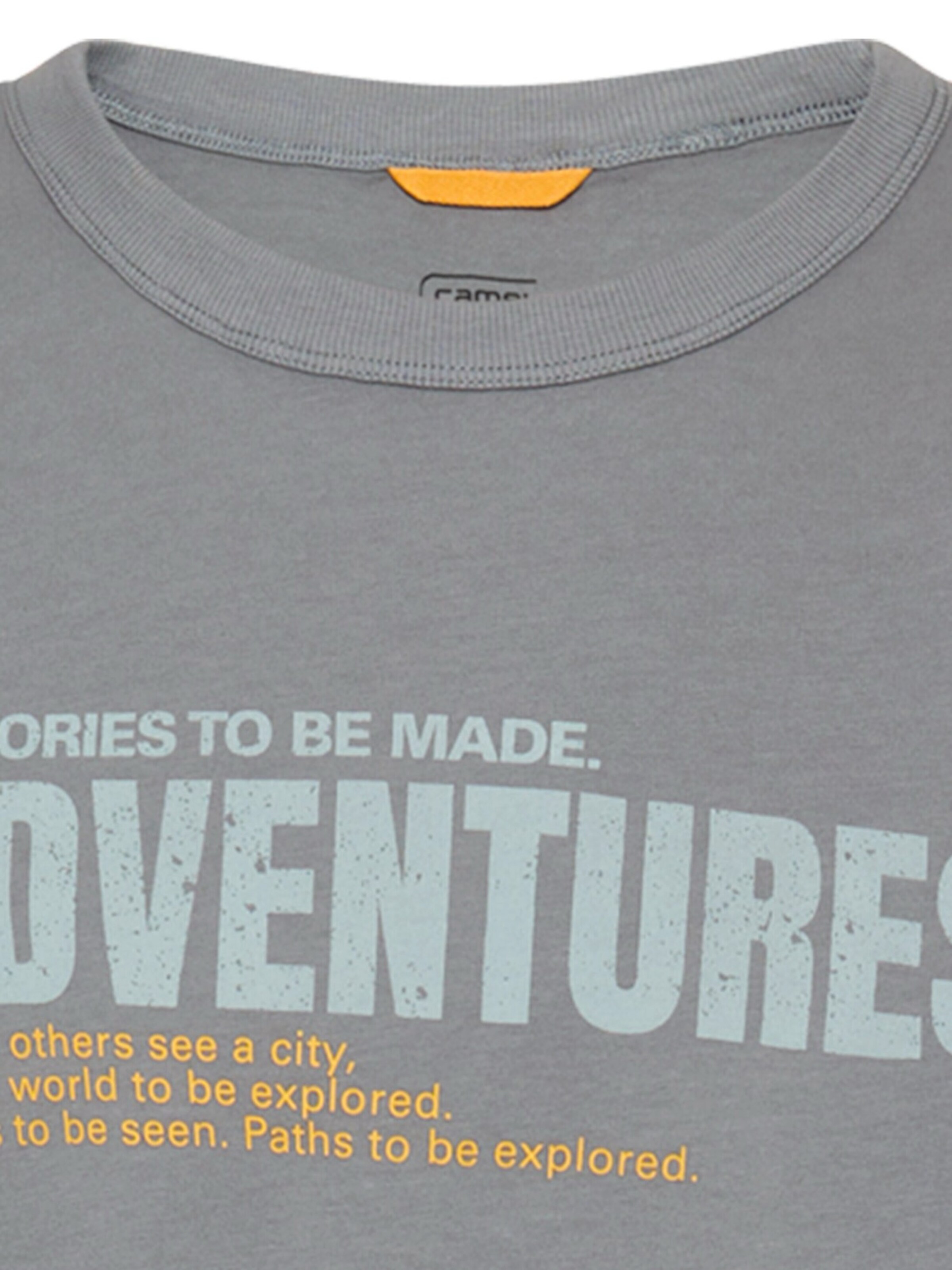 CAMEL ACTIVE Μπλουζάκι σε γκρι