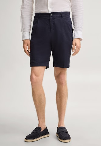JOOP! Regular Bandplooibroek ' Dinghy ' in Blauw: voorkant