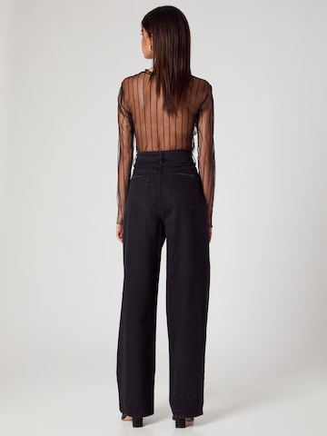 ABOUT YOU x MOGLI Wide leg Jeans 'Caya' in Black