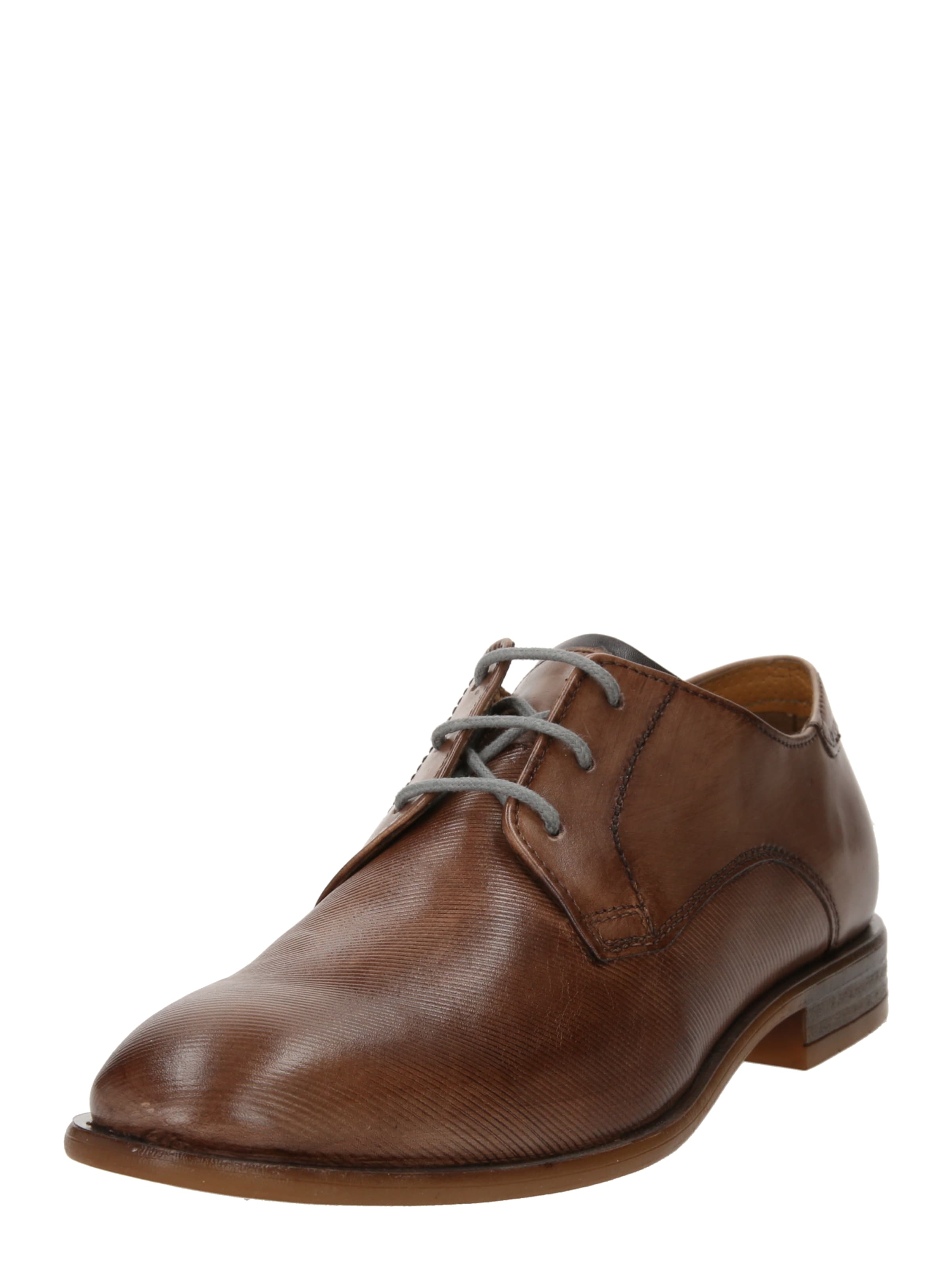 bugatti Schnürschuh 'Lero' in Braun: Vorderseite