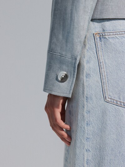 Next Between-season jacket in Dusty blue, Item view