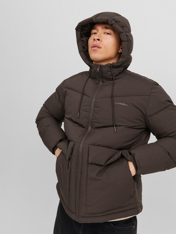 JACK & JONES Between-season jacket 'JORVesterbro' in Brown