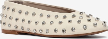 Derimod Ballerina in Beige: voorkant