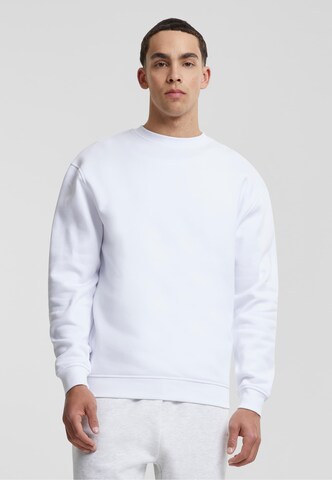 Urban Classics Sweatshirt in White: front