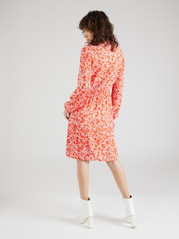 comma casual identity Kleid in Orange