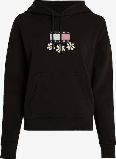 Tommy Jeans Sweatshirt 'Daisy' i gul / rosa / svart / vit, Produktvy