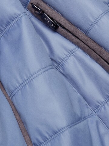 Goldner Winterjacke in Blau