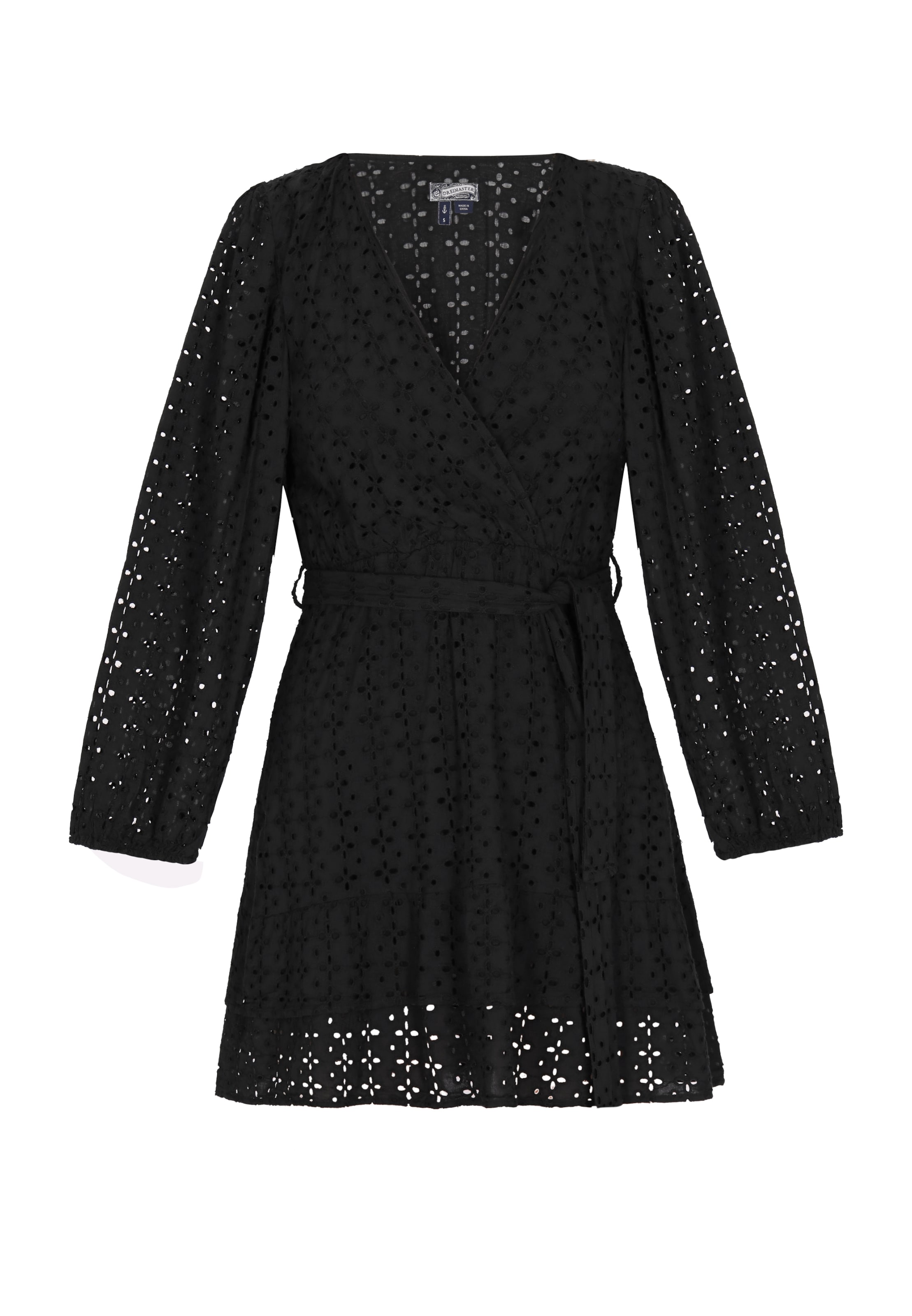 DreiMaster Vintage Ruha - fekete: elől