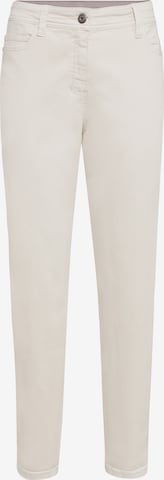 Olsen Regular Jeans in Beige: front