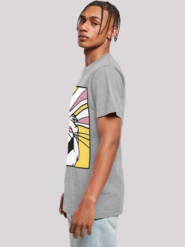 T-Shirt 'Looney Tunes Bugs Bunny Laughing' F4NT4STIC en gris