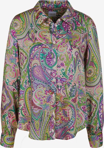 Chemisier MADELEINE en mélange de couleurs : devant