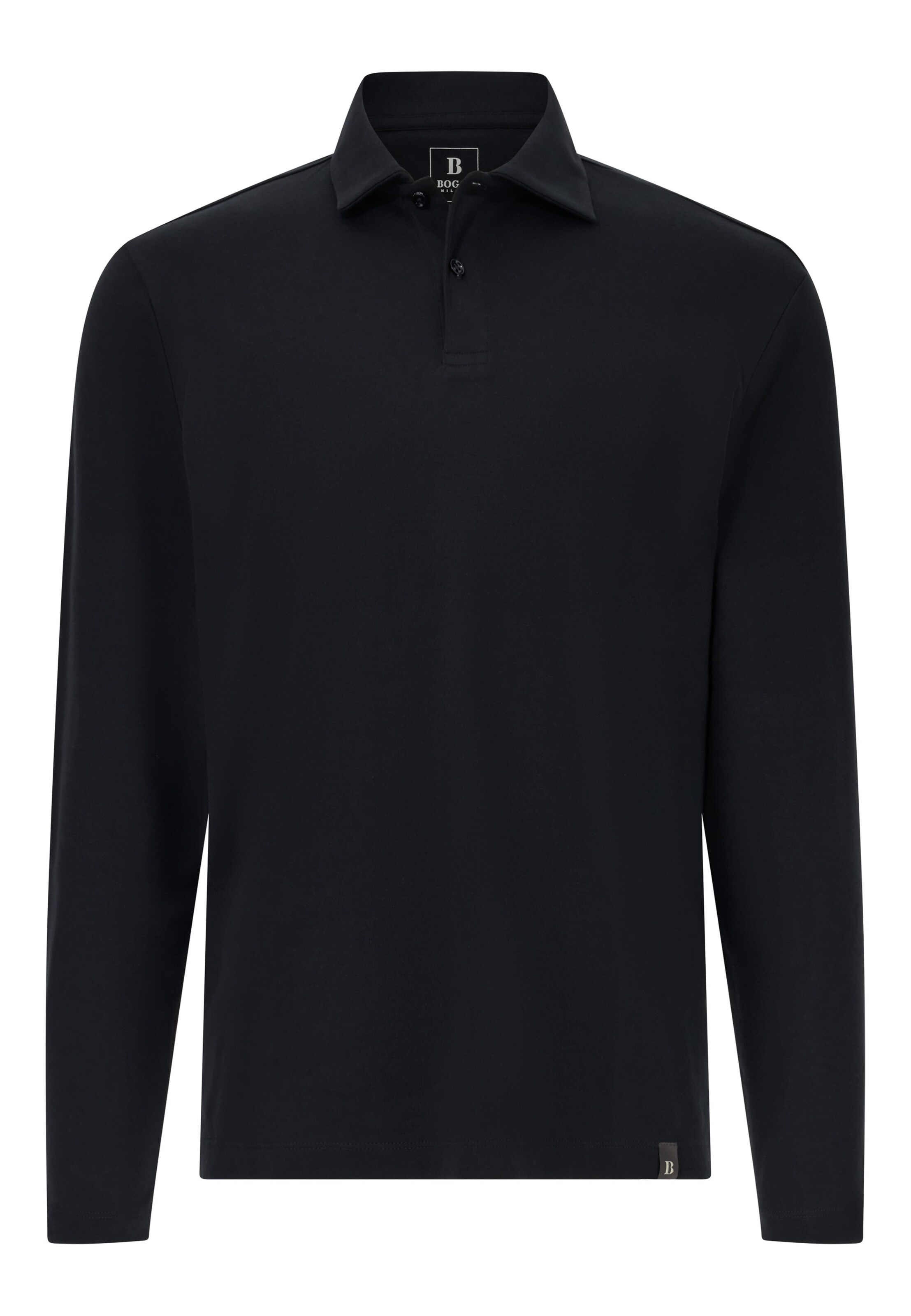 Boggi Milano T-Shirt en noir, Vue avec produit