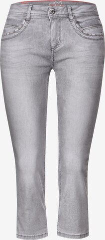 STREET ONE Regular Jeans 'Crissi' in Grey: front