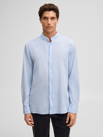 STRELLSON Comfort fit Overhemd 'Calisto' in Blauw: voorkant