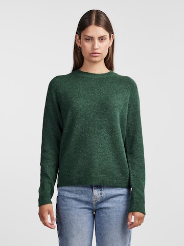 Pull-over 'Juliana' PIECES en vert : devant