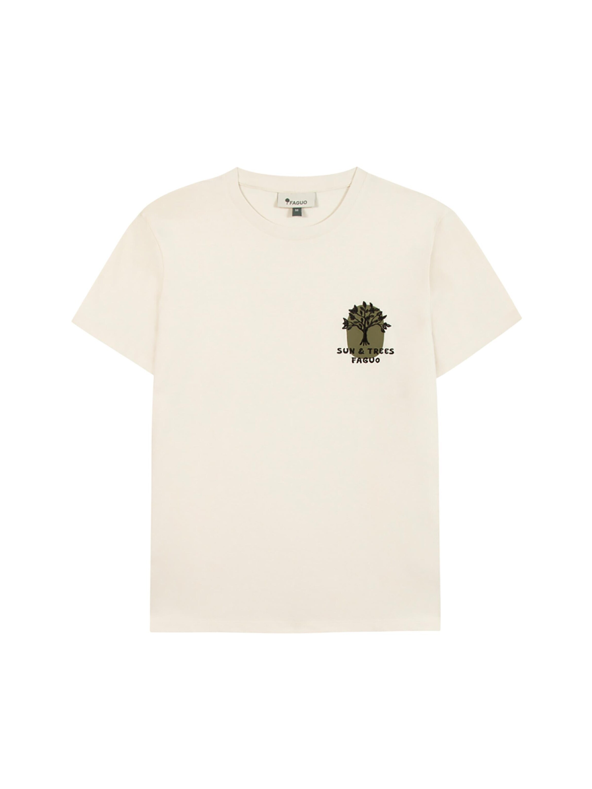 FAGUO Shirt 'Arcy' in Beige: front