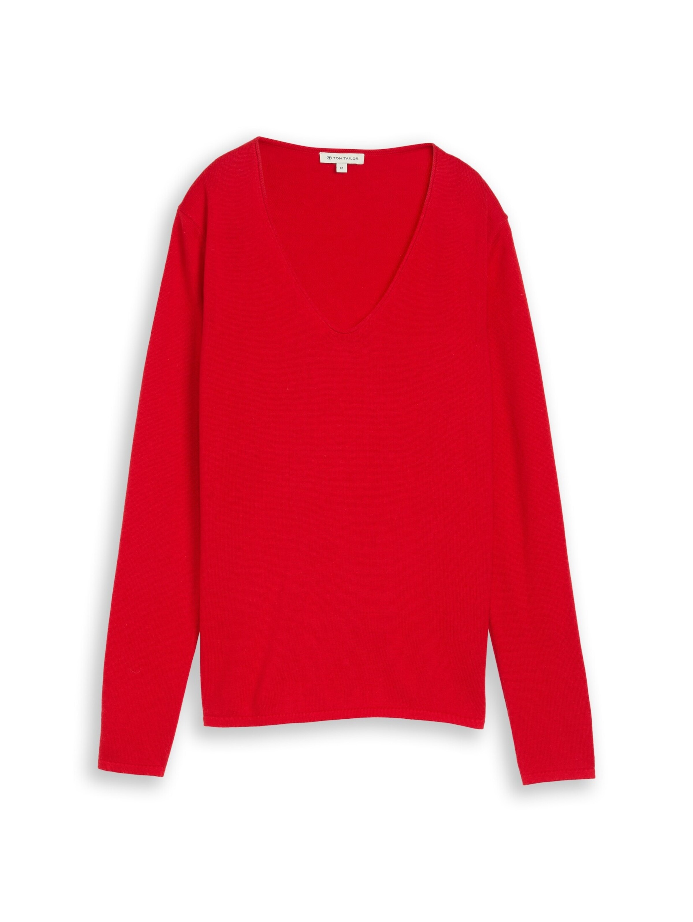 TOM TAILOR Sweater in Red: front