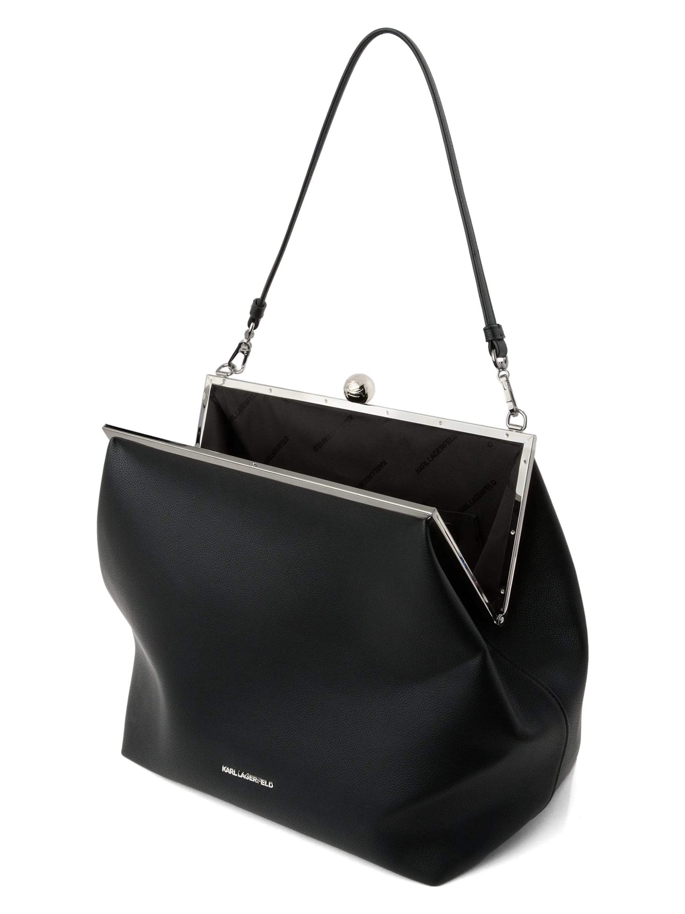 Karl Lagerfeld - Bolso de hombro 'K/Essential' en negro