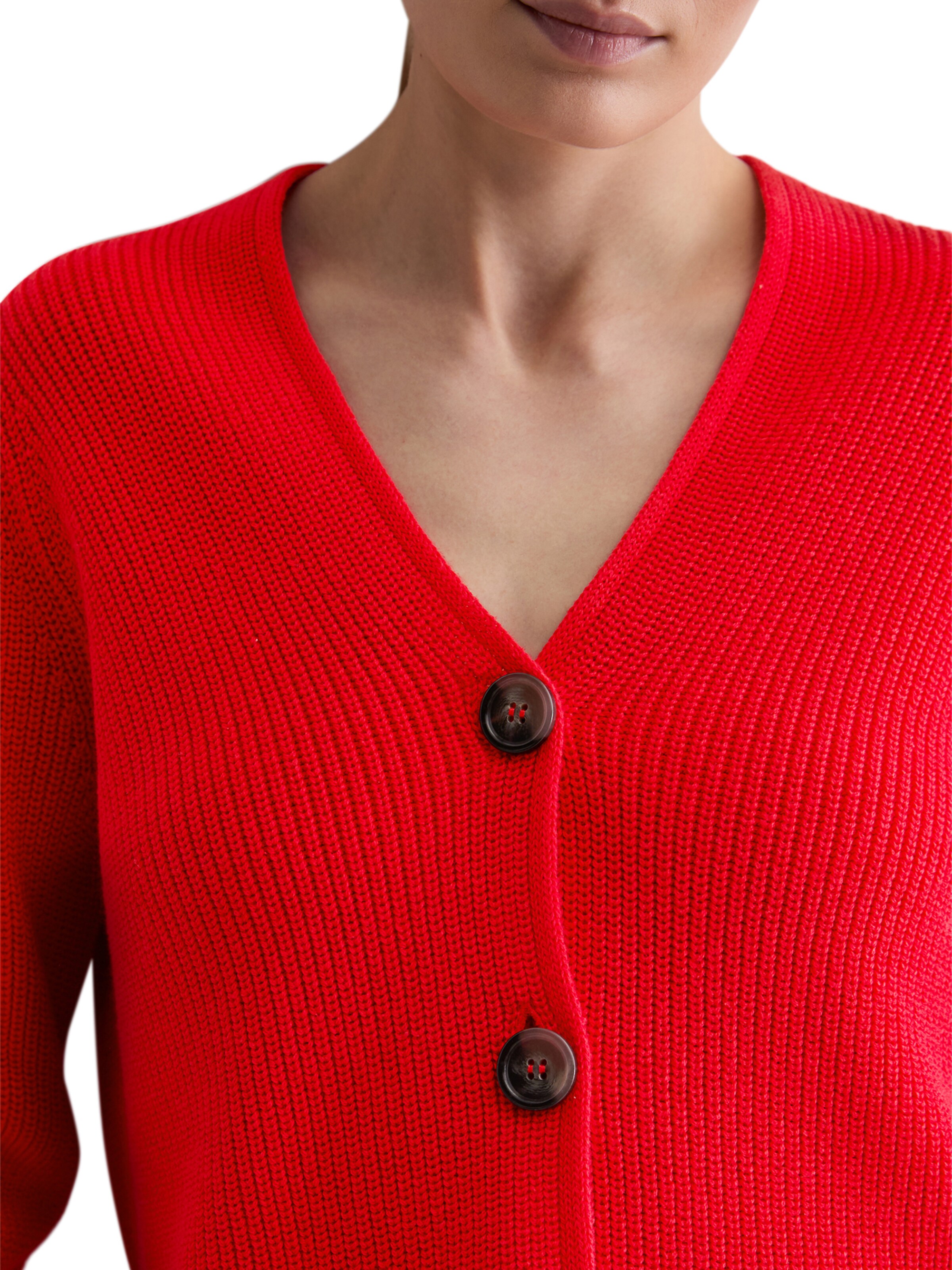 Marc O'Polo Gebreid vest in Rood