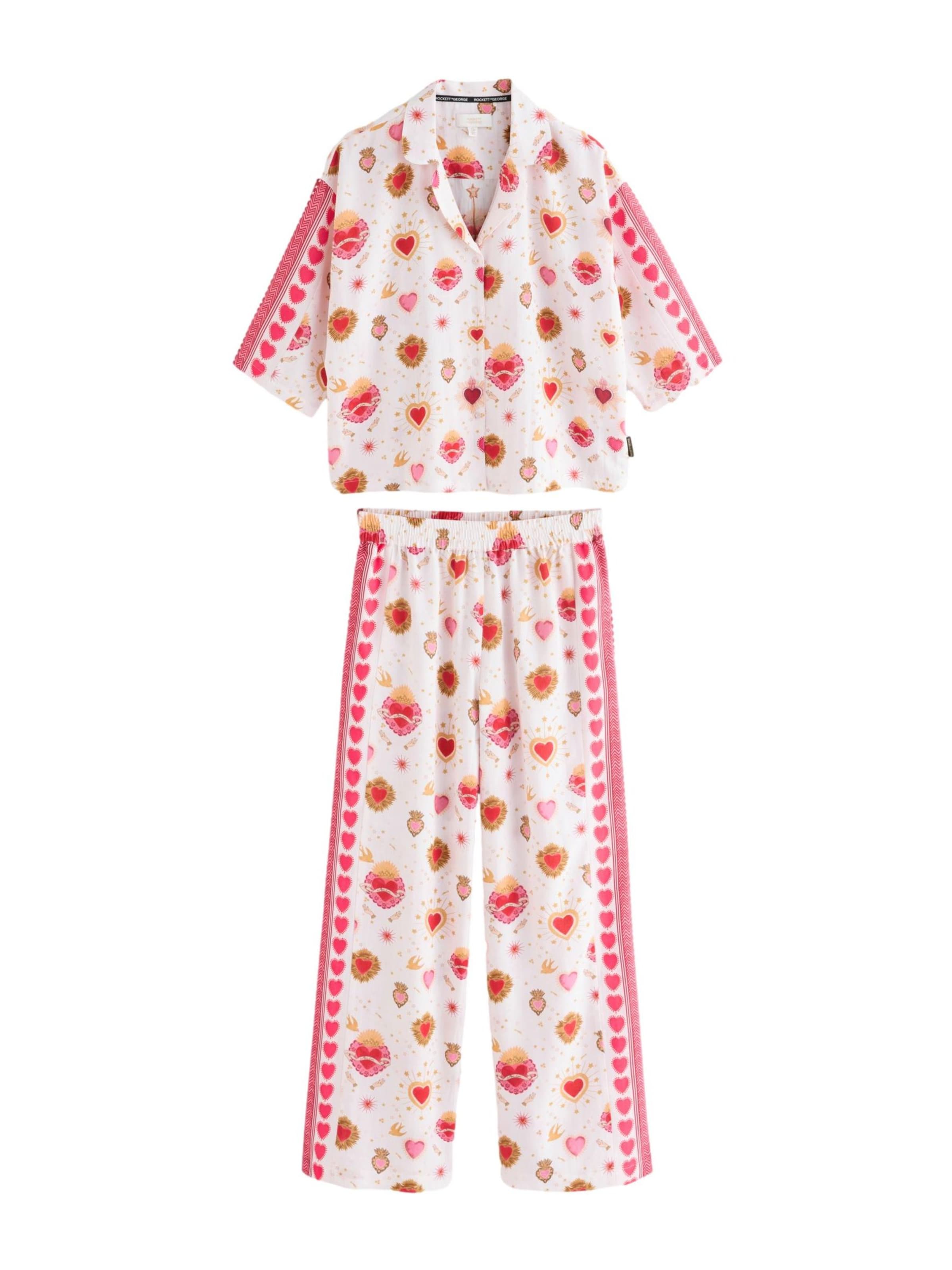 Pyjama Rockett St George en rose : devant