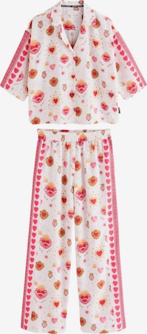 Rockett St George Pyjama värissä vaaleanpunainen: etupuoli